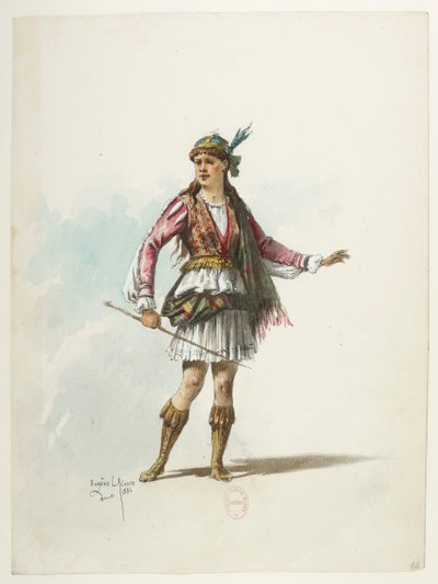 Saint -Saëns - Henry VIII - Dräktmodeller - Lacoste - 42. Dräkt av Eugene Lacoste