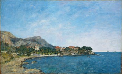 Beaulieu: Fourmisbukten av Eugene Louis Boudin