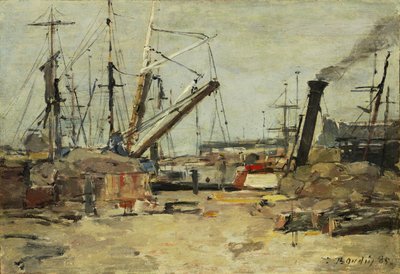 Trålarna av Eugene Louis Boudin