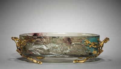 Mittpunkt, troligen tillverkad av Firm of Appert Frères, återförsäljning av Firm of Escalier de Cristal, ca 1880 av Eugène Rousseau