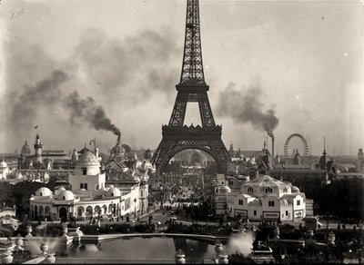 Utsikt över Exposition Universelle, Paris. 1900 av Eugène Trutat
