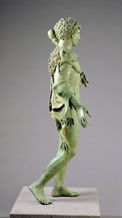 Ungdomlig Hercules (brons) av European European