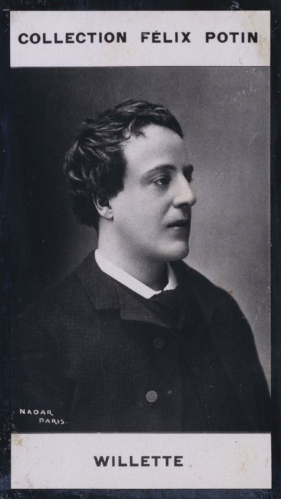 Adolphe Willette (1857) (s/v foto) av European Photographer