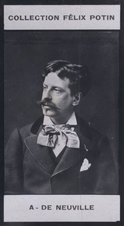 Alphonse de Neuville (1836-1885) (s/v foto) av European Photographer