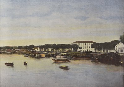 Kinesiska Arroyo (vänstra stranden) Saigon av European Photographer