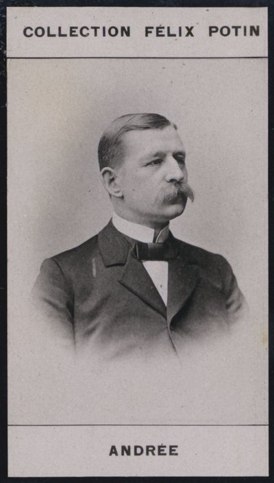 Auguste Andree (1854) (s/v foto) av European Photographer