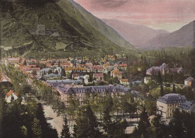 Bagneres-De-Luchon, allmän utsikt av European Photographer