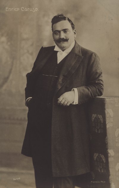 Enrico Caruso, italiensk operatenor av European Photographer