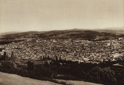 Fez, Allmän vy (svartvitt foto) av European Photographer