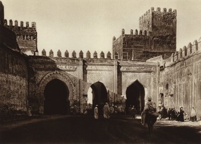 Fez, Andalusiernas moské (svartvitt foto) av European Photographer