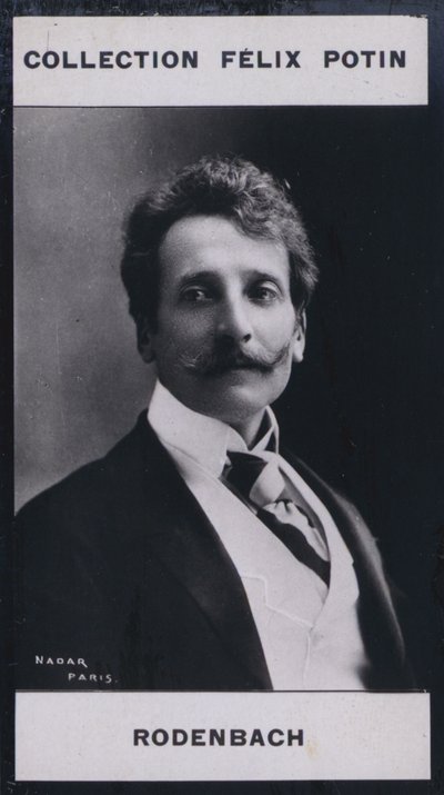 Georges Rodenbach (1855-1899) (s/v foto) av European Photographer