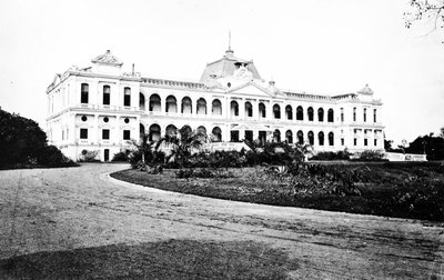 Regeringshuset, Saigon, ca 1870-talet av European Photographer