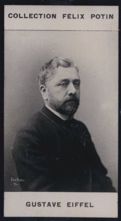 Gustave Eiffel (1832) (s/v foto) av European Photographer