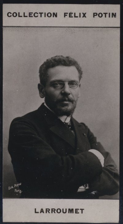 Gustave Larroumet (1852) (s/v foto) av European Photographer