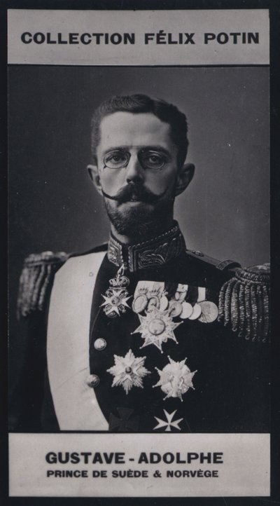 Gustave, Prince Royal De Suede Et Norvege (1858) (s/v foto) av European Photographer
