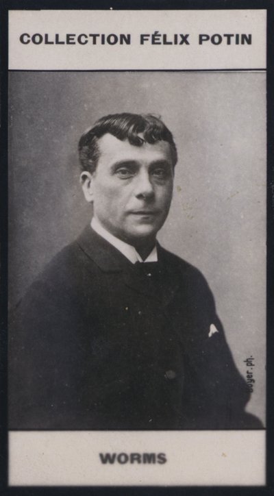 Gustave Worms (1836) (s/v foto) av European Photographer