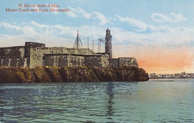 Havanna, Kuba: Morro Castle sett från utsidan (foto) av European Photographer