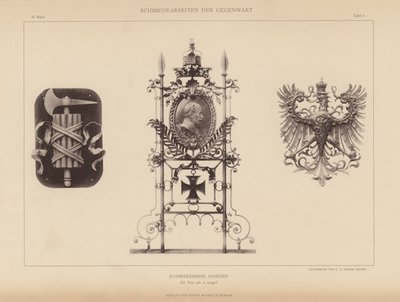 Järnverk: Smidesjärnverk (svartvitt foto) av European Photographer