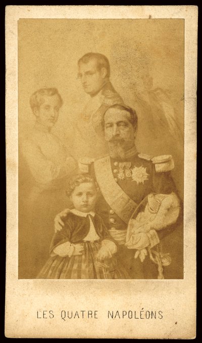 De fyra Napoleonerna (svartvitt foto) av European Photographer
