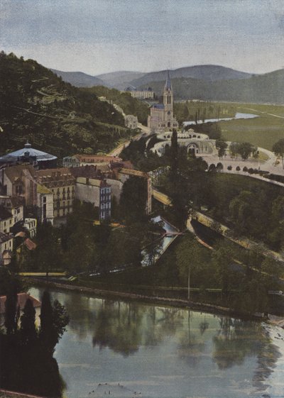 Lourdes, Utsikt Från Slottet av European Photographer