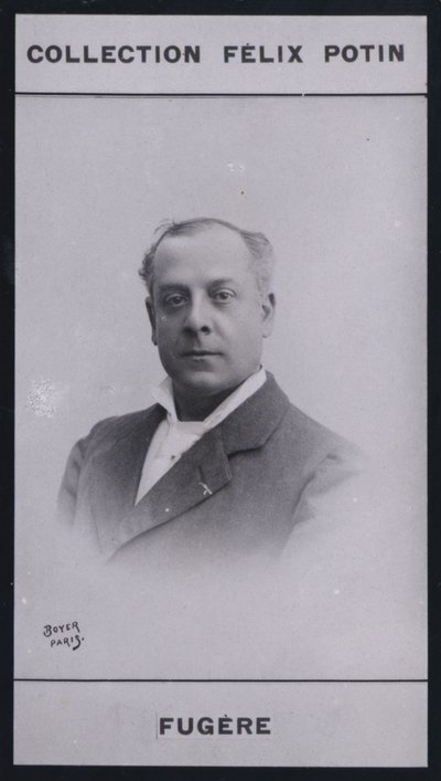 Lucien Fugere (1848) (s/v foto) av European Photographer