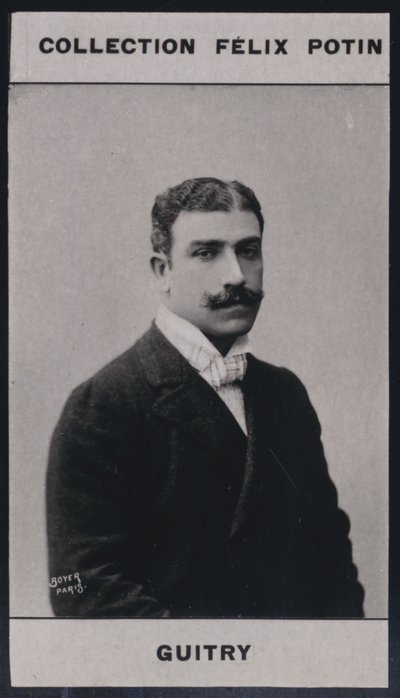 Lucien Guitry (1860) (s/v foto) av European Photographer