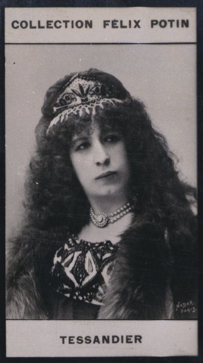 Madame Aimee Tessandier (1851) (s/v foto) av European Photographer