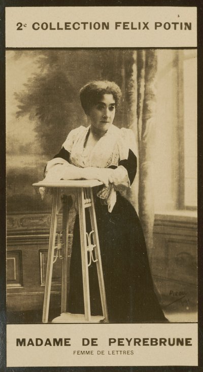 Madame Georges De Peyrebrune, Bokstävernas kvinna av European Photographer