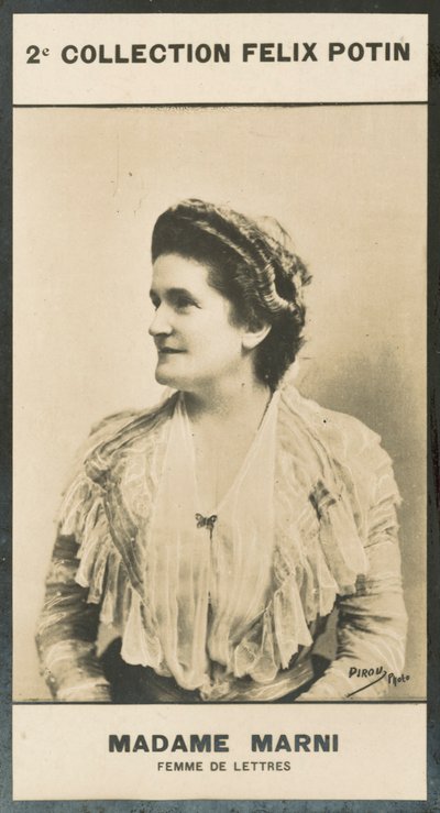 Madame Jeanne Marni, Bokstävernas kvinna av European Photographer