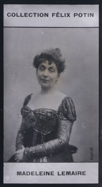 Madeleine Lemaire (1845) (s/v foto) av European Photographer