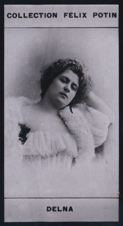 Marie Delna (1875) (s/v foto) av European Photographer