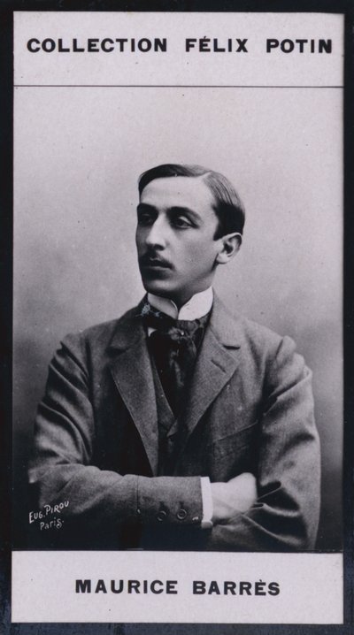 Maurice Barres (1862) (s/v foto) av European Photographer
