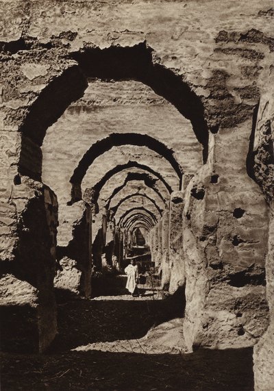 Meknes, ruinerna av "Haras" (s/v foto) av European Photographer