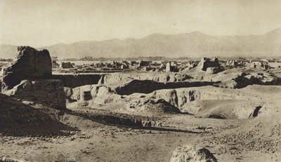 Persien, ruinerna av Rei (s/v foto) av European Photographer