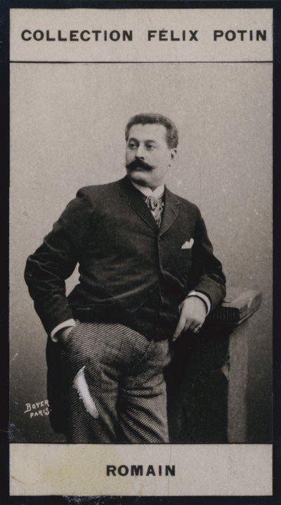 Romain (1858) (s/v foto) av European Photographer