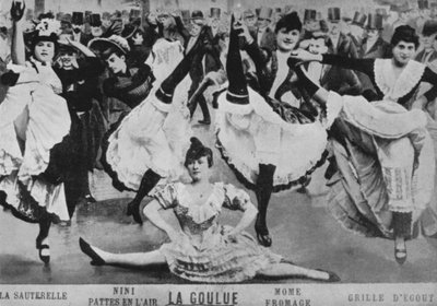 The Quadrille, Moulin Rouge (s/v foto) av European Photographer
