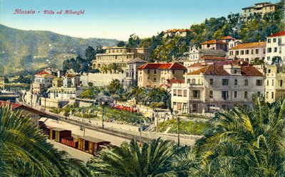 Utsikt över Alassio (foto) av European Photographer