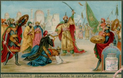 Abd-ar-Rahman III utropar kalifatet Cordoba av European School