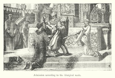 Antagning enligt liturgiskt läge (gravyr) av European School