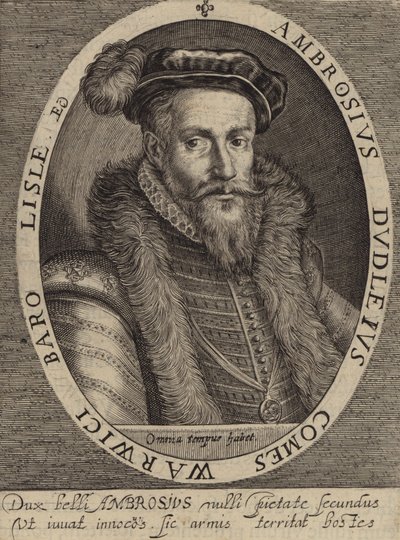 Ambrose Dudley, 3:e earl av Warwick (gravyr) av European School