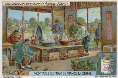 Forntida kinesisk matlagning, Peking av European School