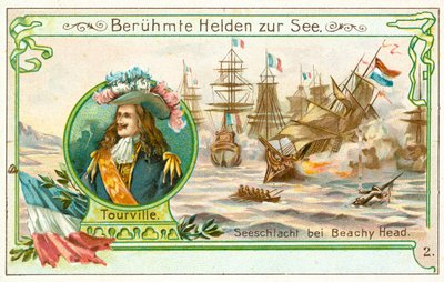 Anne Hilarion de Tourville, fransk amiral, och slaget vid Beachy Head av European School
