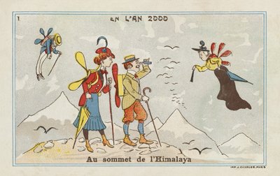 Vid toppen av Himalaya år 2000 av European School