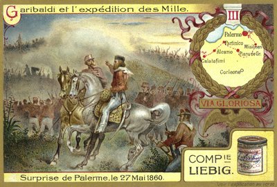 Attack på Palermo, Sicilien, 27 maj 1860 av European School