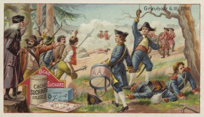 Slaget vid Grauholz, Schweiz, 6 mars 1798 av European School