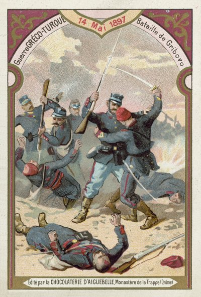 Slaget vid Gribovo, grekisk-turkiska kriget, 14 maj 1897 av European School
