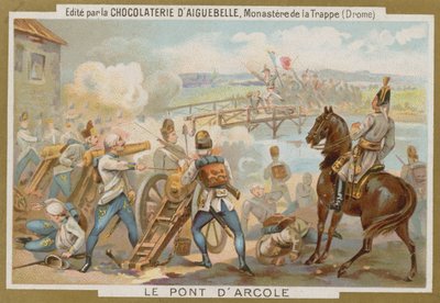 Slaget vid bron över Arcole, Italien, 1796 av European School