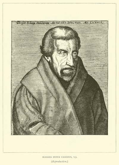 Salige Peter Canisius, SJ (gravyr) av European School