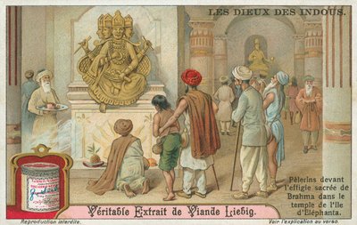 Brahma, Liebig-kort, början av 1900-talet (chromo) av European School