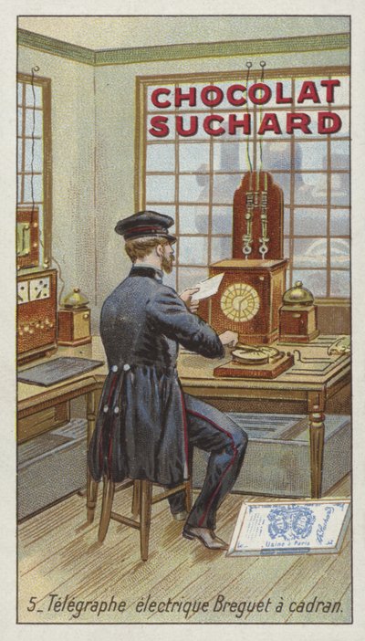 Breguets elektriska urtavla telegraf av European School